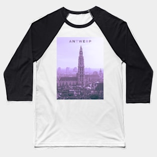 Antwerp Belgium Baseball T-Shirt